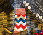 Blue & Red Chevrons