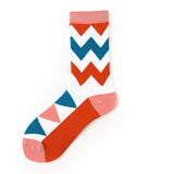 Blue & Red Chevrons